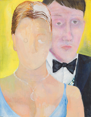 <b>Katharina Wulff</b> Untitled, 2010 oil on canvas 13 3/4 x 11 inches - WulffK.0038-300x385