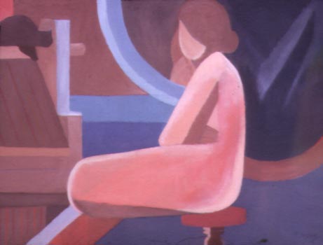 Woman and Loom