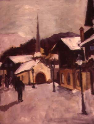 Gstaad City Switzerland