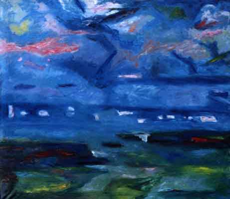 Seascape Floating Clouds