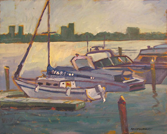 Sailboats at Marina