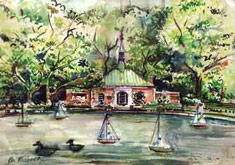 Central Park Pond