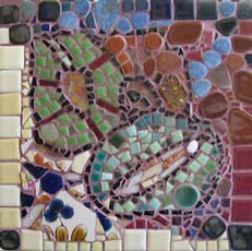 Mosaic Two Fruits