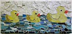 Three Duckies Mosaic