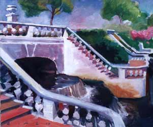 Staircase in Park