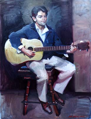 Boy with Guitar