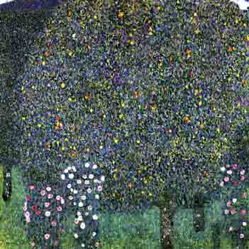 Roses Under Trees