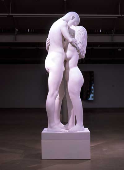 Kiss Marble Sculpture