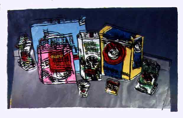 Blue Still Life