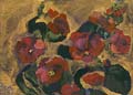 Hollyhocks